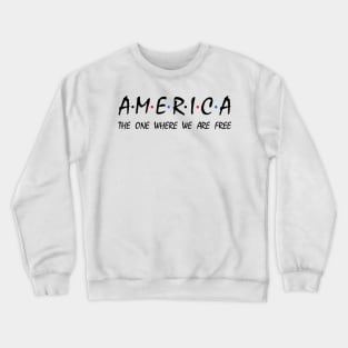 4th of July Crewneck Sweatshirt